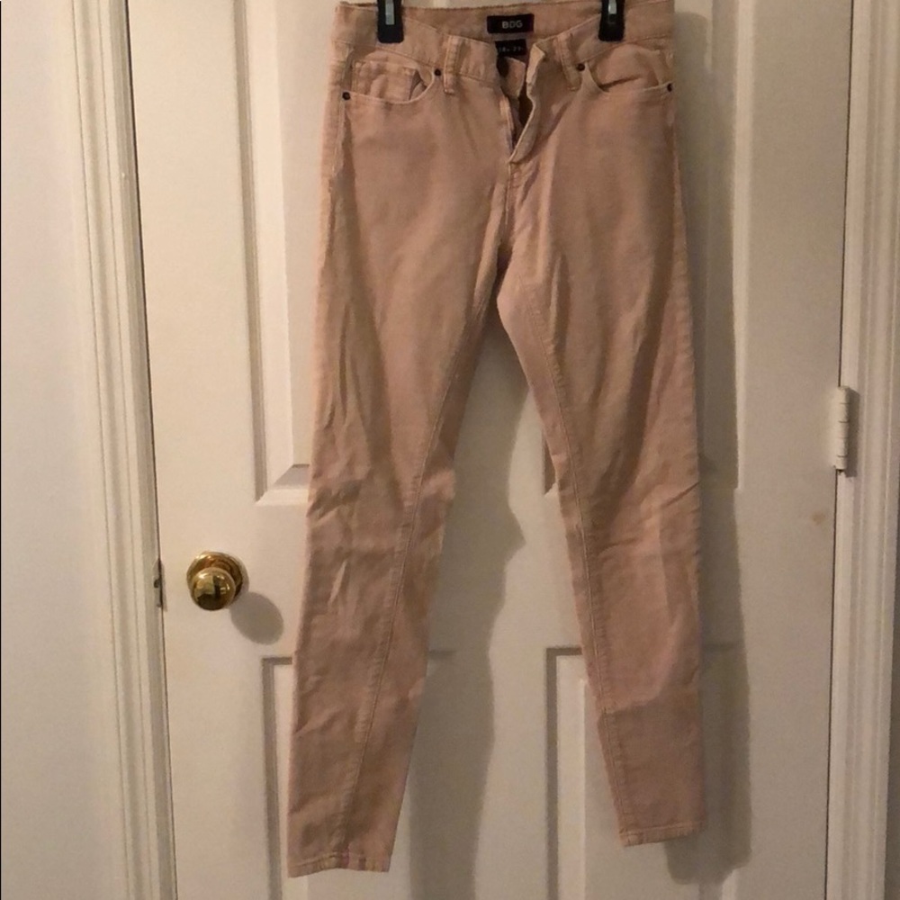 Cream Corduroys